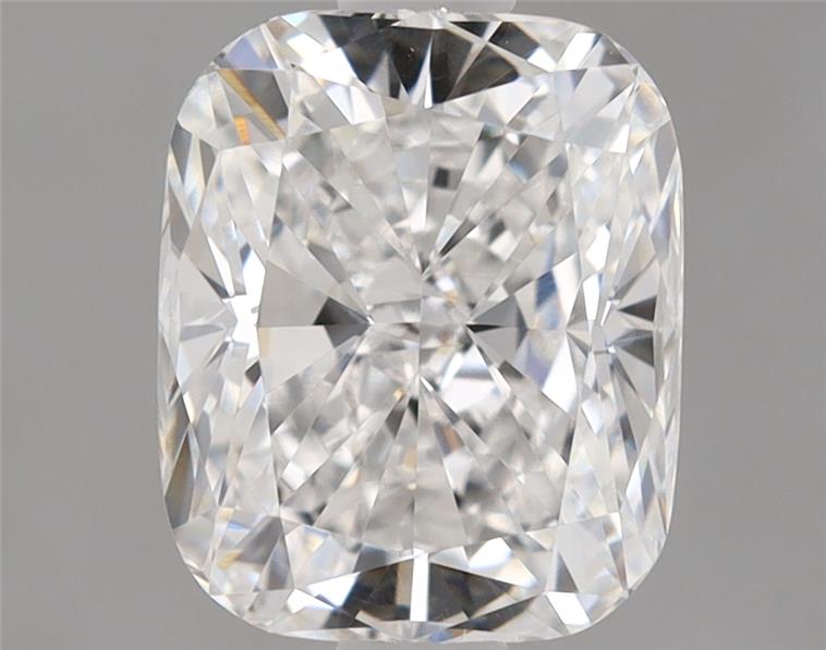 1.58ct Cushion Cut Lab Diamond, D Color, VVS2 Clarity
