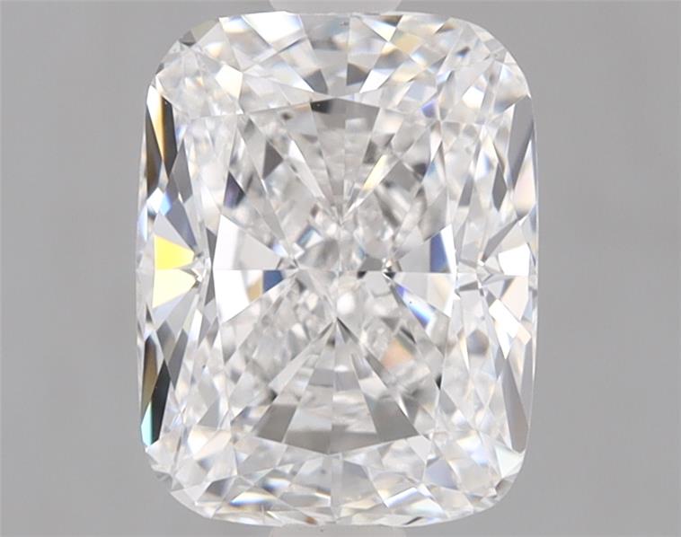1.58ct Cushion Cut Lab Diamond, D/VS1, 7.56mm ID