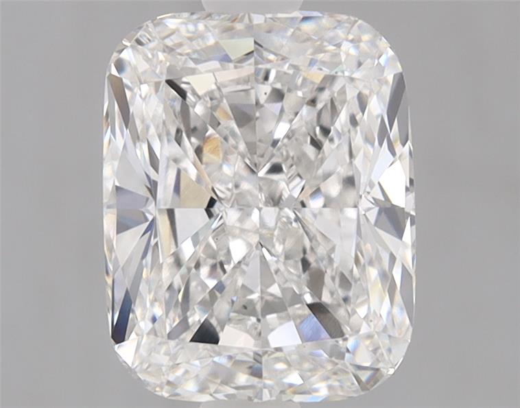 1.59ct cushion cut lab diamond, E/VS1, 7.67mm x 6.06mm x 3.91mm