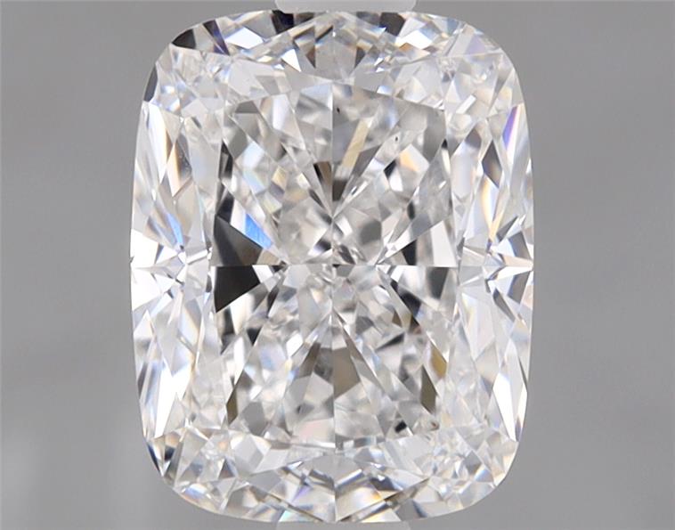1.76ct Cushion Cut Lab Diamond, E Color, VS1 Clarity