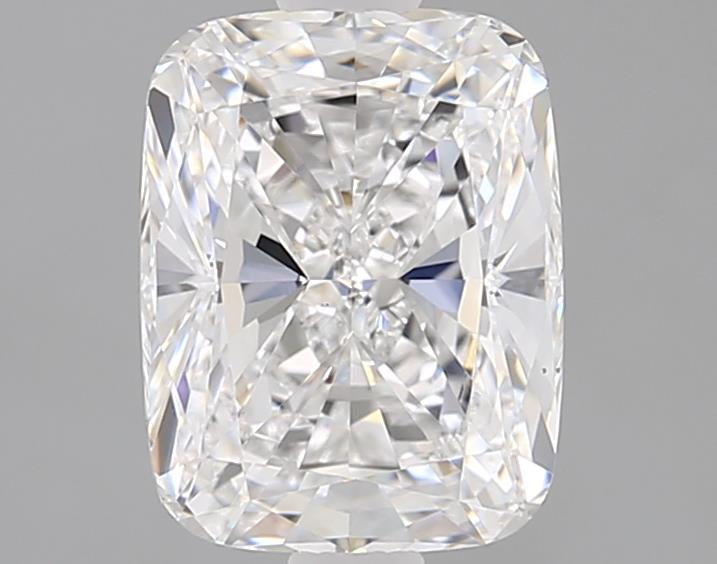 1.79ct Cushion Cut Lab Diamond, D/VS1, 8.05mm x 6.23mm x 4.15mm