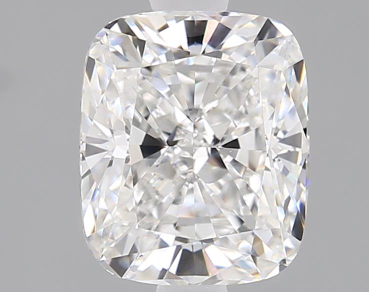 1.8ct Cushion Cut Lab Diamond, E Color, VVS2 Clarity, 7.67x6.40x4.38mm