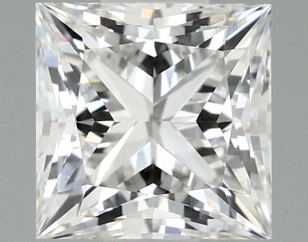 1.02ct Princess cut lab-grown diamond, F/VVS1, 5.44 x 5.43 x 3.95 mm