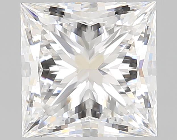 1.21ct Princess cut lab-grown diamond, F/VVS2, 5.77x5.74x4.13 mm