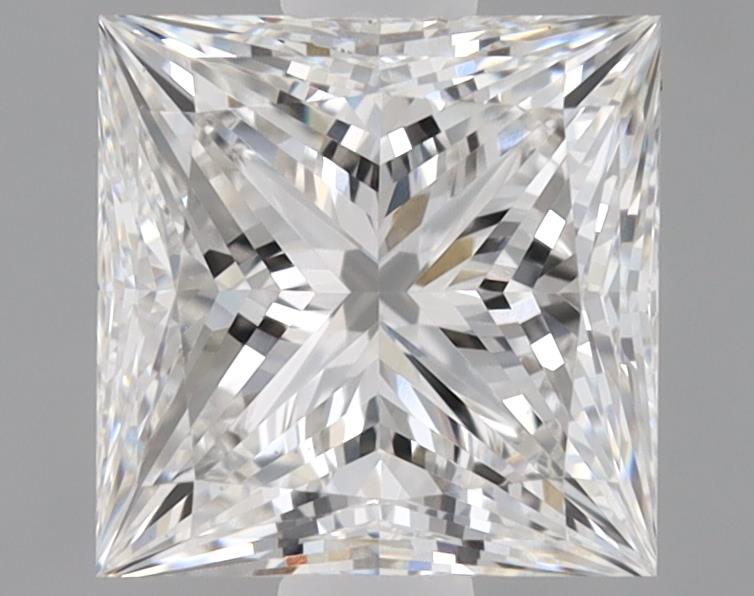 1.23ct Princess cut lab-grown diamond, F/VVS2, 5.92mm
