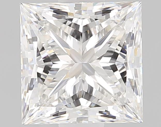 1.27ct lab-grown princess diamond, F/VVS1, IGI certified