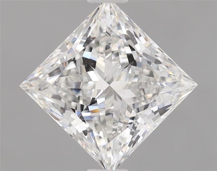 1.3ct Princess Cut Lab-Grown Diamond, E Color, VVS2 Clarity, 6.07mm ID