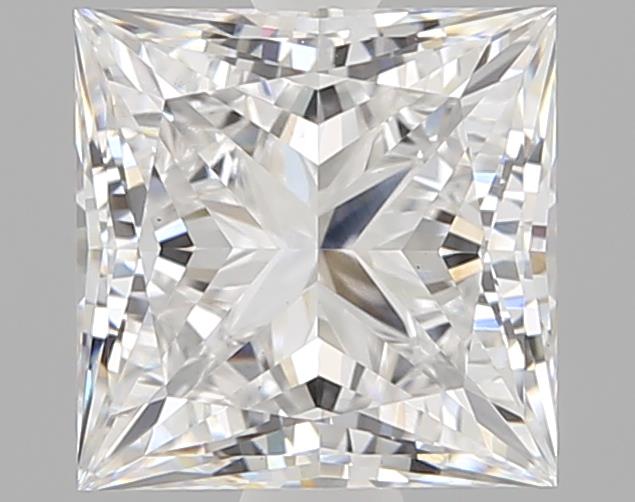 1.32ct Princess cut lab-grown diamond, D color, VS1 clarity, 6.06mm x 6.05mm x 4.07mm