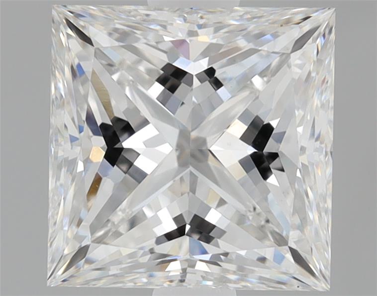 1.46ct Princess cut lab-grown diamond, F color, SI1 clarity, IGI certified