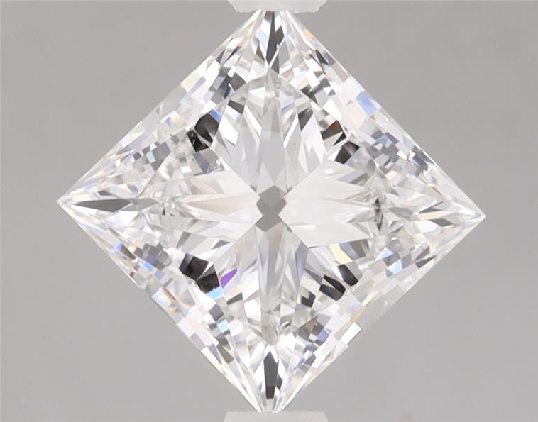 1.51ct Princess cut lab-grown diamond, E/VS1, 6.36mm ID