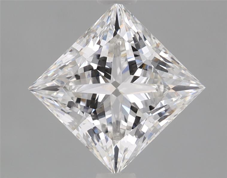 1.53ct Princess cut lab-grown diamond, F/VVS2, 6.39mm ID
