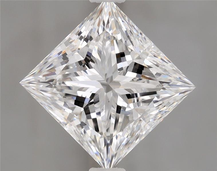 1.77ct Princess cut lab-grown diamond, E/VS1, 6.73mm x 6.57mm x 4.71mm