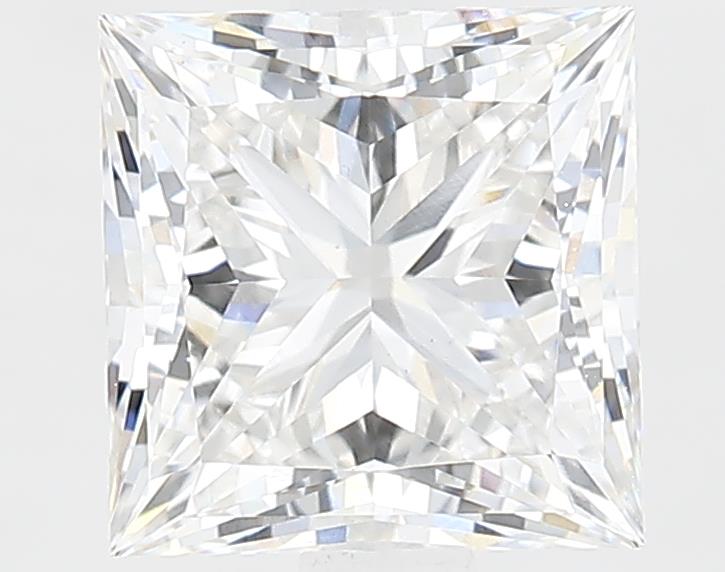 1.78ct Princess cut lab-grown diamond, F/VVS2, 6.50mm ID