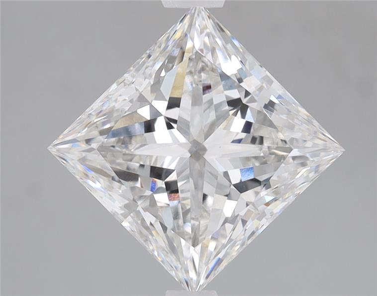 2.08ct Princess cut lab-grown diamond, F/VS1, 7.27mm ID