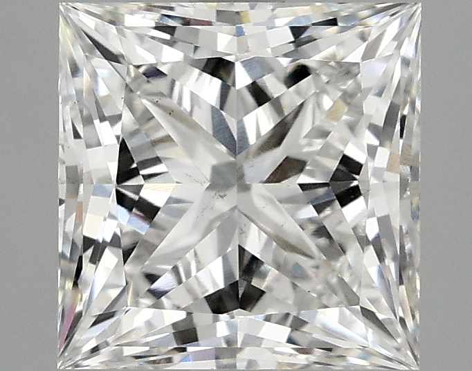 2.4ct Princess cut lab-grown diamond, F/VS2, 7.45mm ID