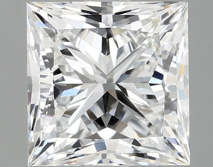 2.57ct Princess lab-grown diamond