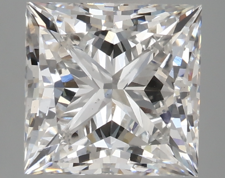 2.62ct Princess cut lab-grown diamond, E/VS1, 7.56mm x 7.37mm x 5.28mm