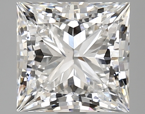 2.87ct lab-grown diamond Princess cut loose stone