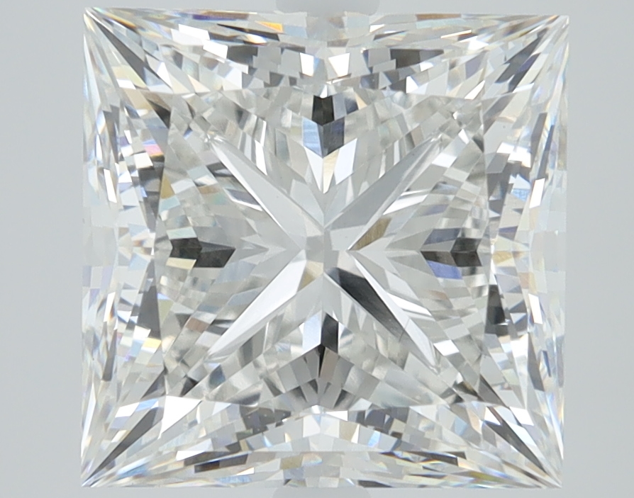 3.02ct Princess Cut Lab-Grown Diamond, F/VVS1, 7.89mm ID