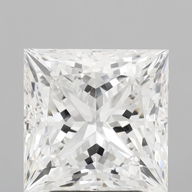 3.26ct Princess cut lab-grown diamond, E/VS1, 8.17mm ID
