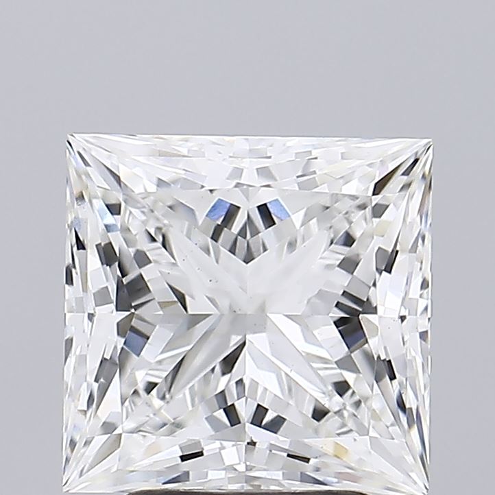 3.27ct lab-grown Princess diamond, G/VS1, 8.30mm ID