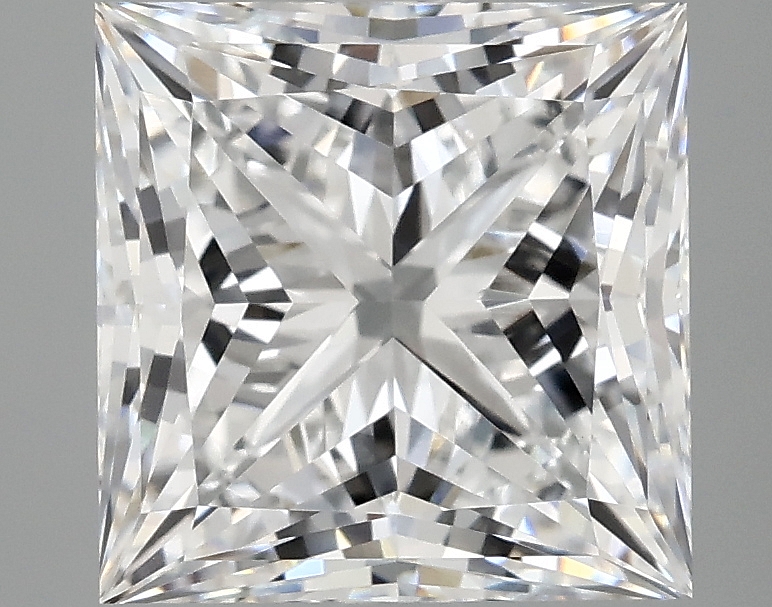 4.09ct Princess lab-grown diamond