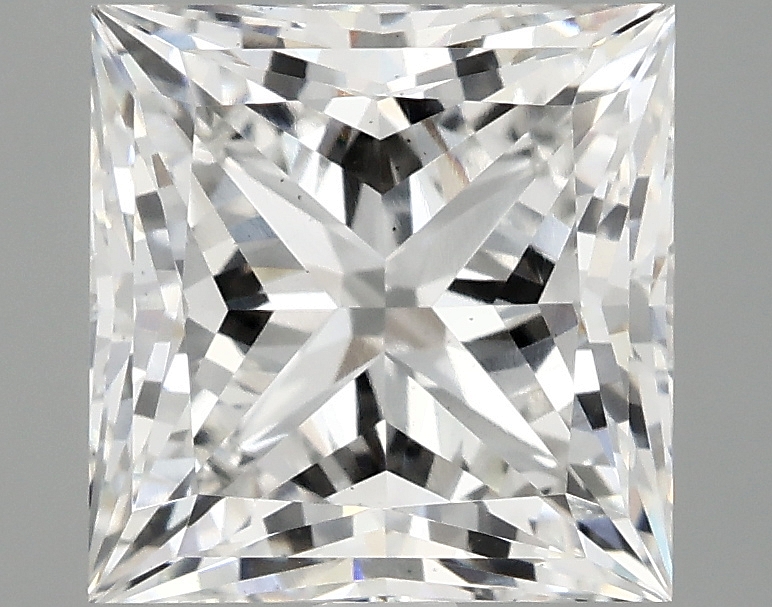 4.1ct Princess cut lab-grown diamond, E/VS2, 8.80mm ID