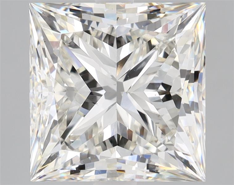 4.14ct Princess cut lab-grown diamond, H/VS1, 8.87x8.74x6.17 mm