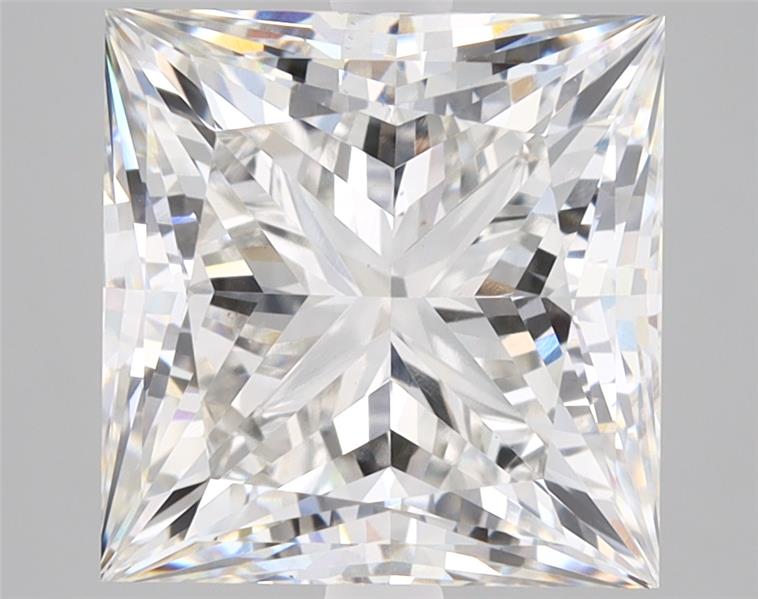 5.02ct Princess cut lab-grown diamond, G/VS1, 9.42mm ID