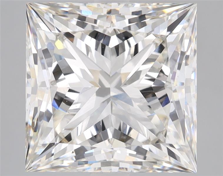 5.02ct Lab-Grown Princess Diamond, H/VS1, 9.55mm ID