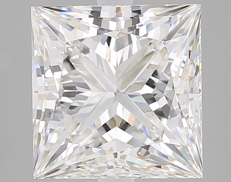 5.06ct Princess cut lab-grown diamond, G/VS1, 9.57mm ID