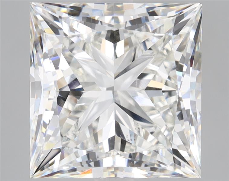 5.12ct Princess cut lab-grown diamond, G/VVS2, 9.48mm ID
