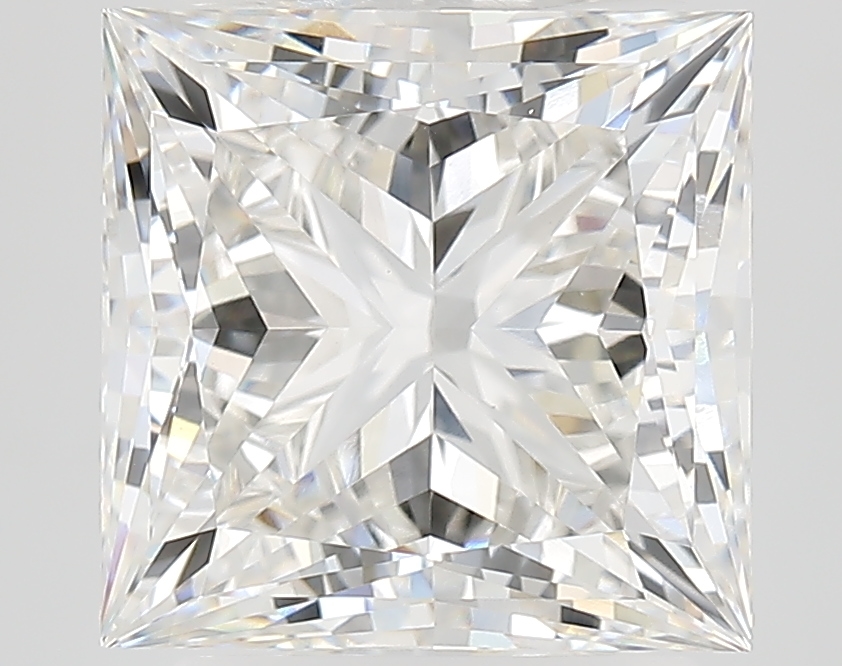 5.22ct lab-grown Princess diamond, G/VVS2, 9.60mm ID