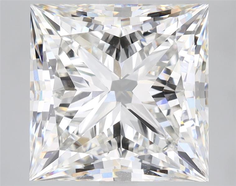 5.24ct Princess cut lab-grown diamond, H/VVS2, IGI certified