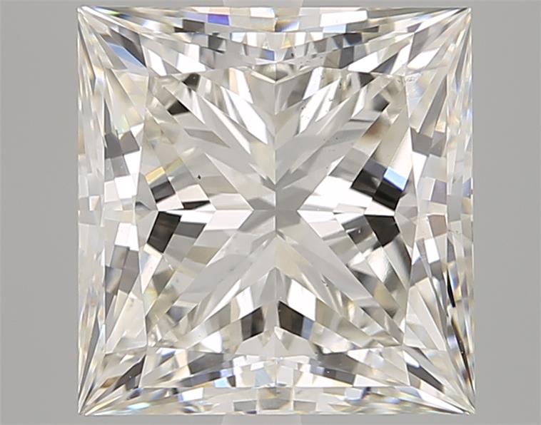 5.26ct Princess Cut Lab-Grown Diamond, H/VS2, 9.79mm