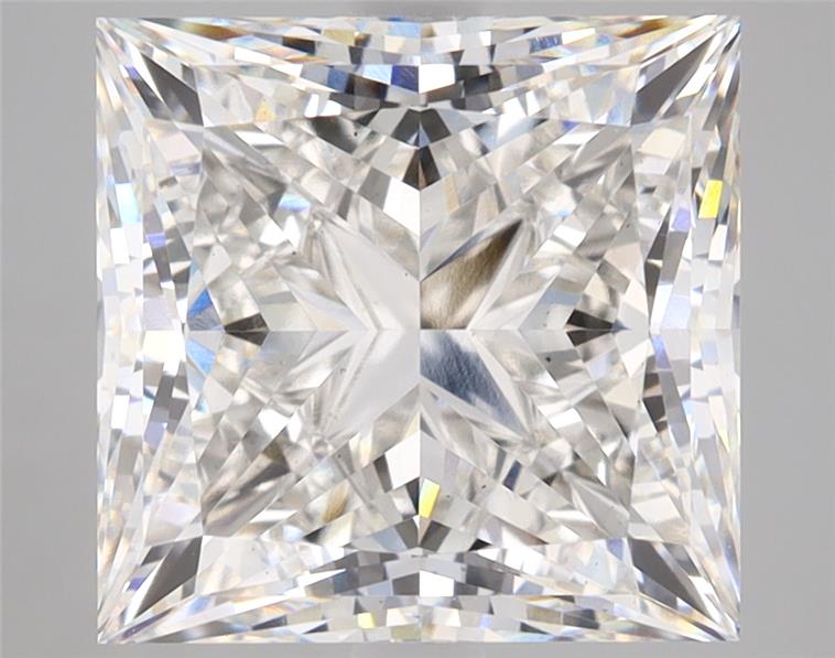 Lab-grown 5.71ct Princess cut diamond, G/VS2, 9.74mm ID