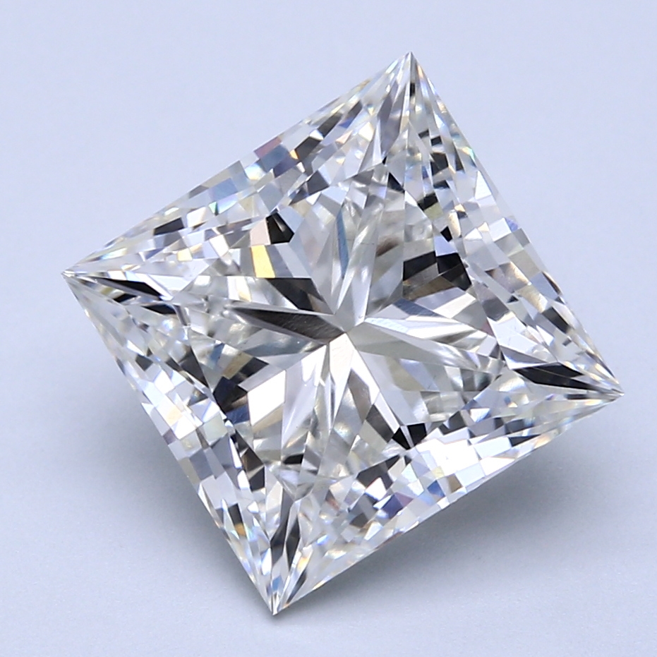 6.48ct lab-grown Princess diamond, G/VS1, 10.21mm ID