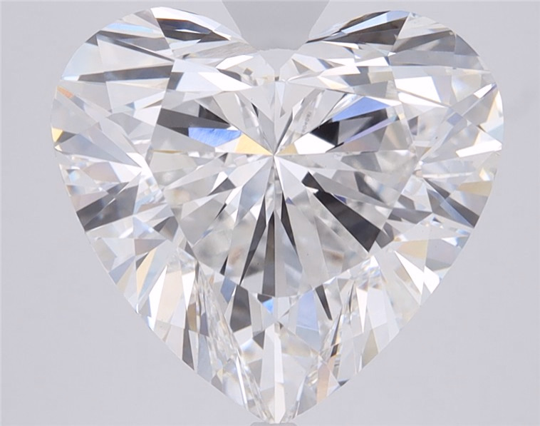 1.7ct Heart Lab Diamond, E/VVS2, 6.81mm ID