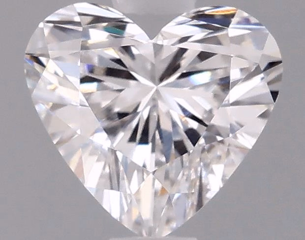 2.1ct Heart-Shaped Lab-Grown Diamond, D/VVS2, 7.83mm ID