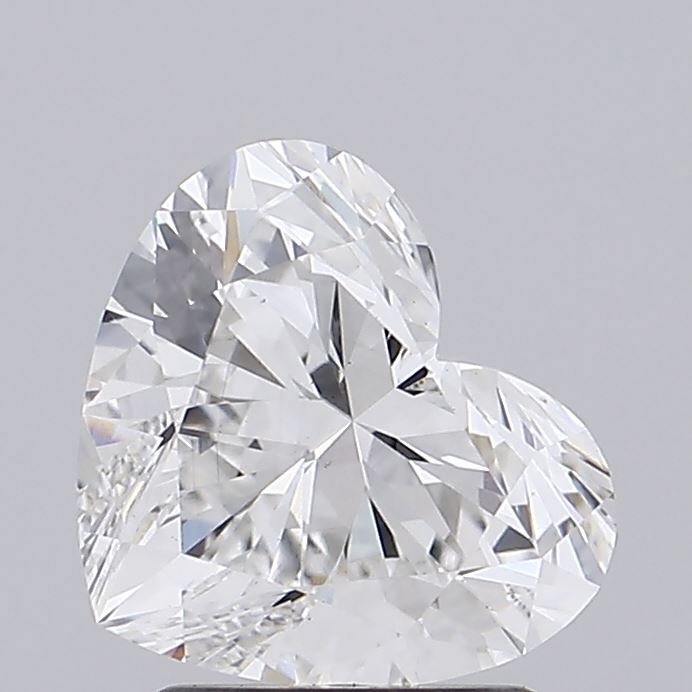 2.21ct Heart Cut Lab-Grown Diamond, E/VS1, 7.75mm x 9.00mm x 5.32mm