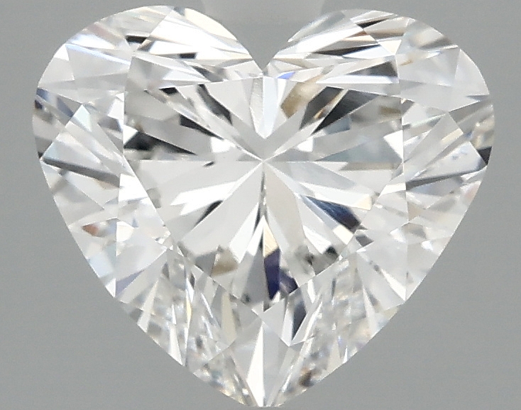 2.59ct lab-grown heart diamond, F/VVS2, 8.51mm ID