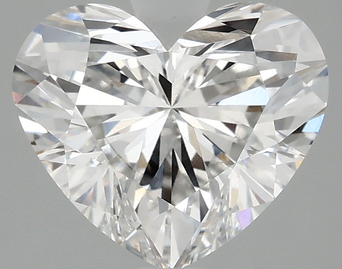 2.59ct Heart Cut Lab-Grown Diamond, F/VS2, 8.26mm x 9.66mm x 5.62mm