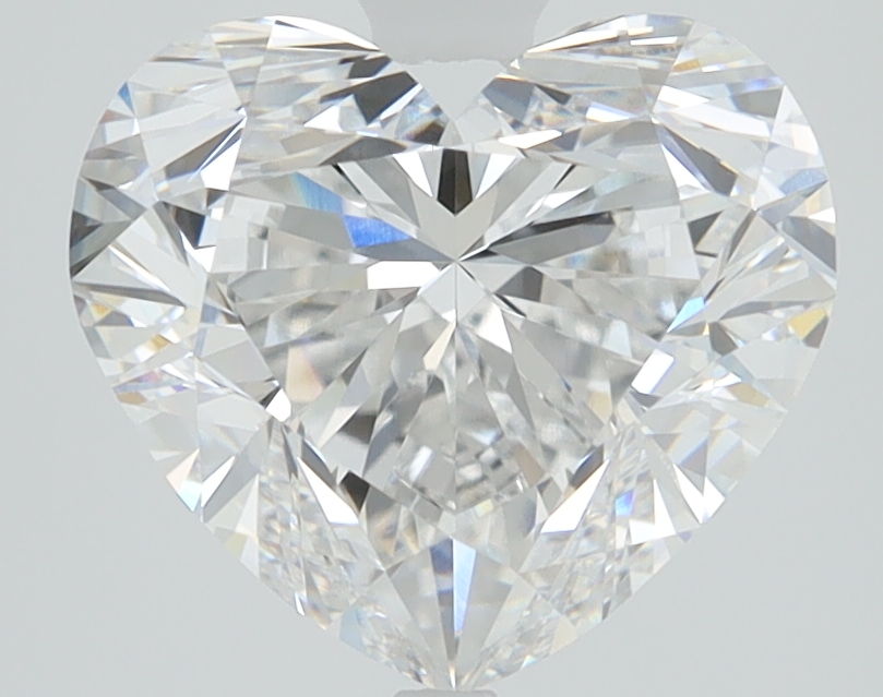 3.2ct Heart Cut Lab-Grown Diamond, E/VVS1, 8.60mm ID