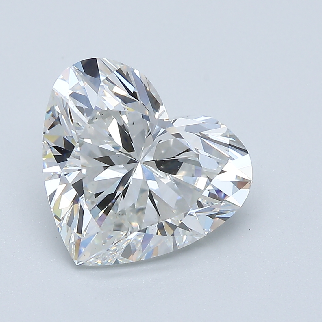 3.56ct Heart Cut Lab-Grown Diamond, F/VS2, 9.50mm ID