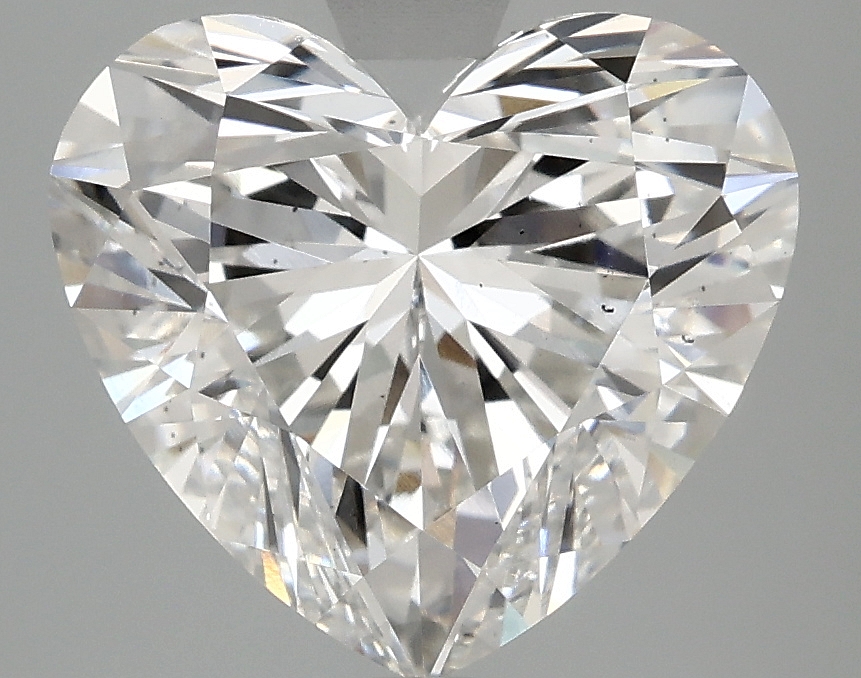4.09ct Heart Cut Lab-Grown Diamond, F/VS2, 10.04mm ID