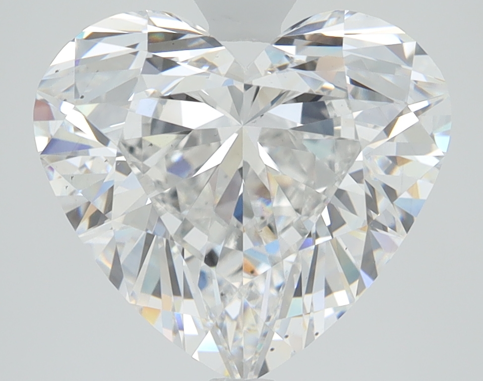 4.59ct Heart Cut Lab-Grown Diamond, 10.39mm ID, D/VS2
