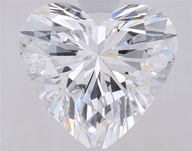 5.06ct Heart Cut Lab-Grown Diamond, E/VVS1, 10.22mm ID