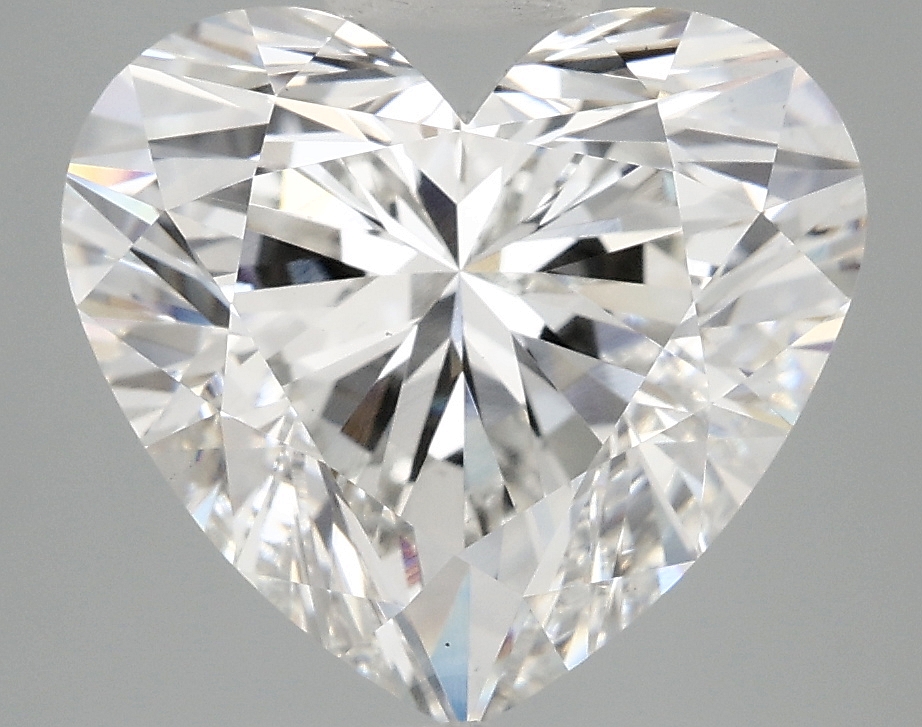 5.45ct Heart Cut Lab-Grown Diamond, F/VS1, 10.79mm ID