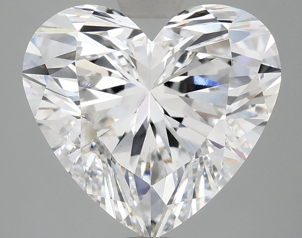 6.16ct Heart Cut Lab-Grown Diamond, D/VS1, 11.44mm ID