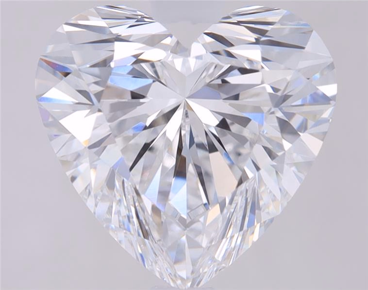 9ct lab-grown diamond, heart cut, 12.49mm ID